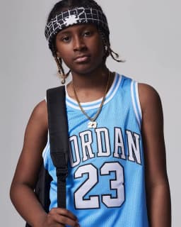 JORDAN JORDAN 23 JERSEY - UNIVERSITY BLUE — (95a773-b9f)