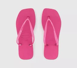HAVAIANAS SLIM SQUARE - PINK FLUX — (4148301-5784)
