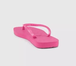 HAVAIANAS SLIM SQUARE - PINK FLUX — (4148301-5784)