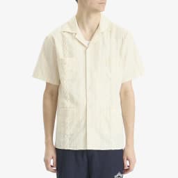 Drôle de Monsieur DROLE DE MONSIEUR LA CHEMISE CUBAINE - ECRU — (g-sh212-co183-ec)