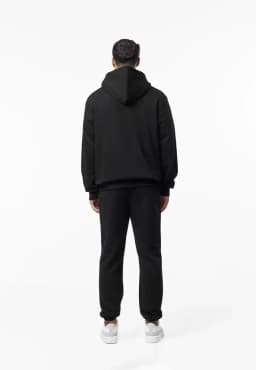 CLOSURE LONDON RELAXED FIT HOODED ZIP  SUIT - BLACK — (clsr-4379black)