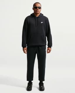 NIKE CLUB OTH HOOD - BLACK — (fd3000-010)