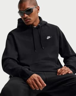 NIKE CLUB OTH HOOD - BLACK — (fd3000-010)