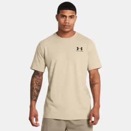 UNDER ARMOUR *SPORTSTYLE T-SHIRT KHAKI BASE - KHAKI BASE/BLACK — (1326799-289)