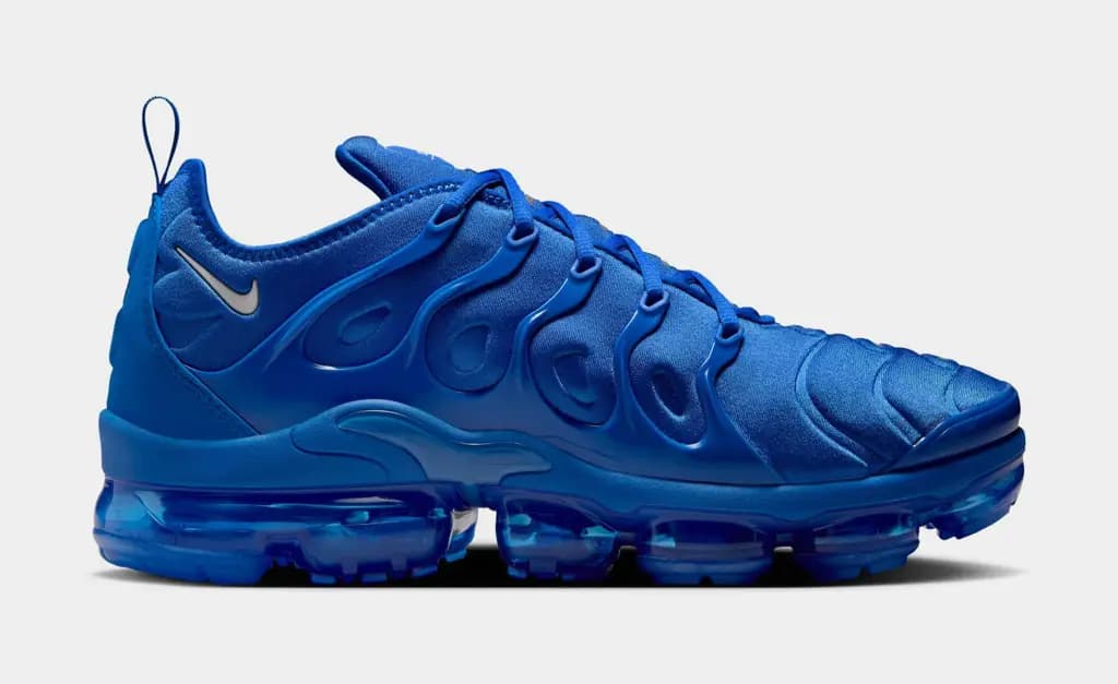 NIKE VAPORMAX PLUS - GAME ROYAL/WHITE/MTLC SILVER