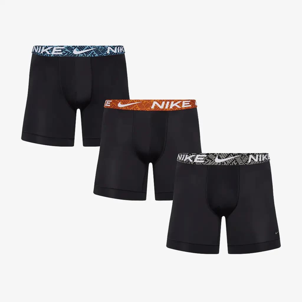 NIKE BOXER BRIEF 3PK - BLK W MO/DMN TRQ/DK STC CON CRFT WB — (0000ke1157ua5)