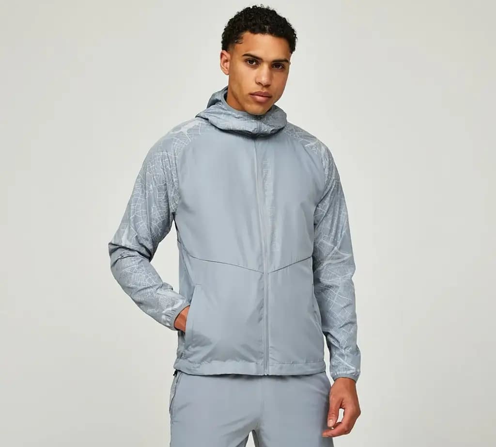 TRAILBERG GENEVA WINDBREAKER - GREY — (tb0278)