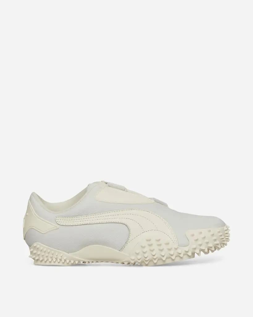 PUMA MOSTRO ARCHIVE TRAINERS - VAPOR GREY/FROSTED IVORY — (39732901)