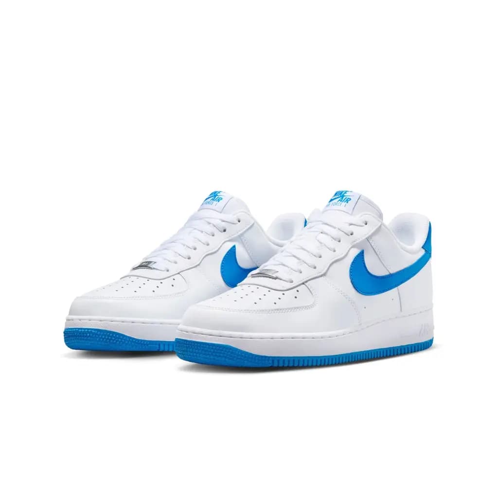 NIKE AF1 LOW '07 - WHITE/PHOTO BLUE-WHITE