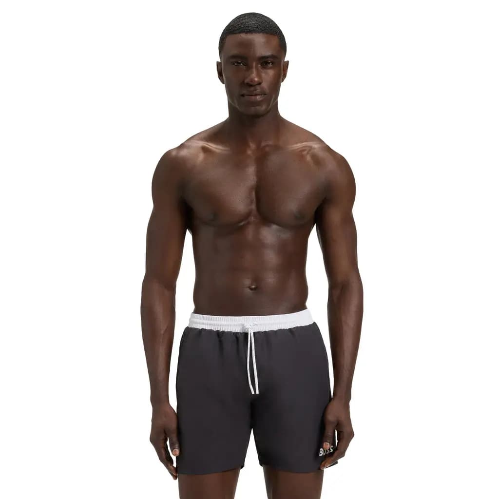 HUGO BOSS STARFISH SWIMSHORT - DARK GREY
