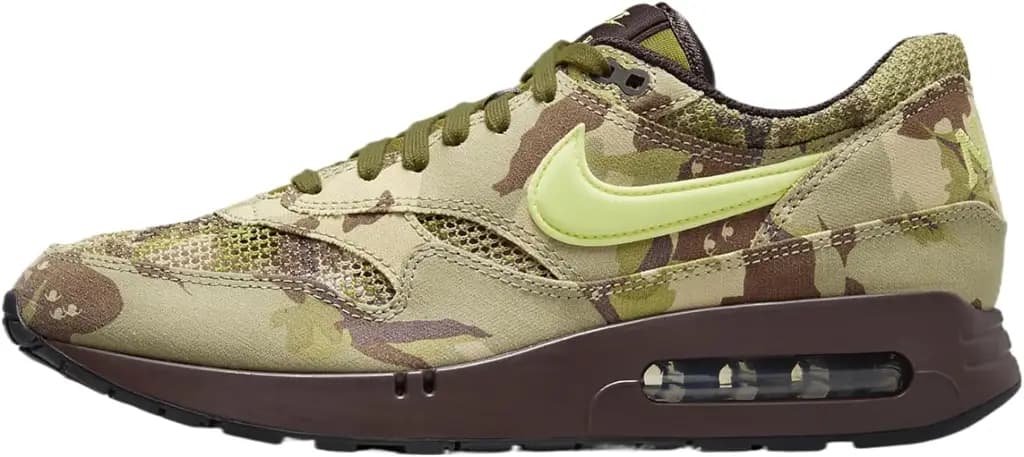NIKE NIKE AIR MAX 1 '86 OG - EARTH/LT LEMON TWIST-OIL GREEN