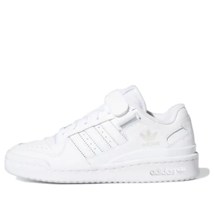 ADIDAS ORIGINALS JNR FORUM LOW WHT/WHT - WHITE — (fy7973)