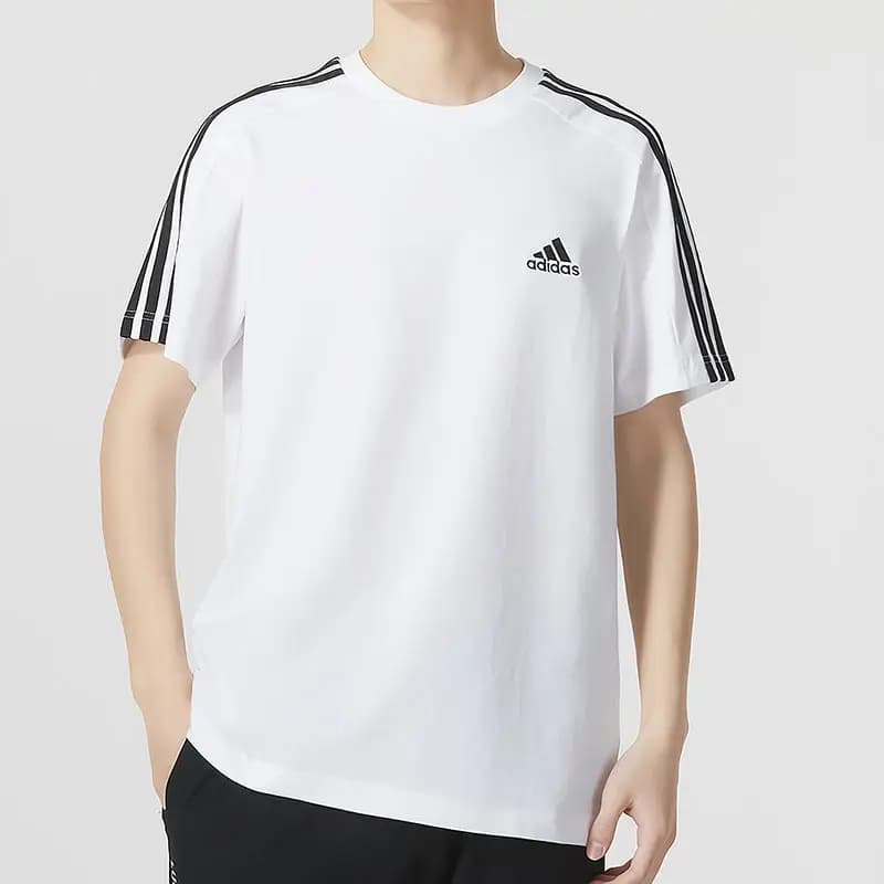 ADIDAS *3S T-SHIRT - WHITE/BLACK