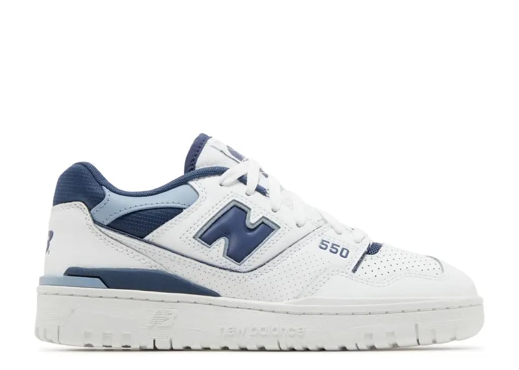 NEW BALANCE 550 - WHITE/NAVY/BLUE
