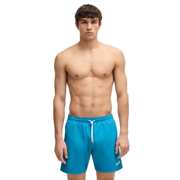 HUGO BOSS STARFISH SWIMSHORT - TURQUOISE/AQUA