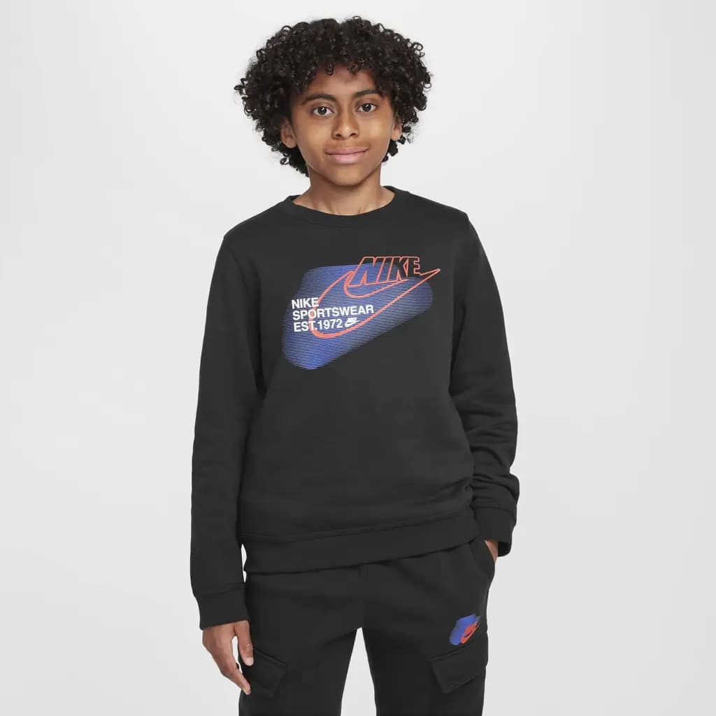 NIKE SI GRAPHIC SWEAT - BLACK