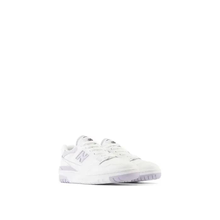 NEW BALANCE 550 - WHITE/LILAC/WHITE