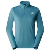 THE NORTH FACE W FLEX 1/4 ZIP - ALGAE BLUE
