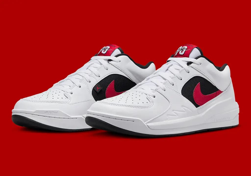 JORDAN STADIUM 90 - WHITE/GYM RED-BLACK