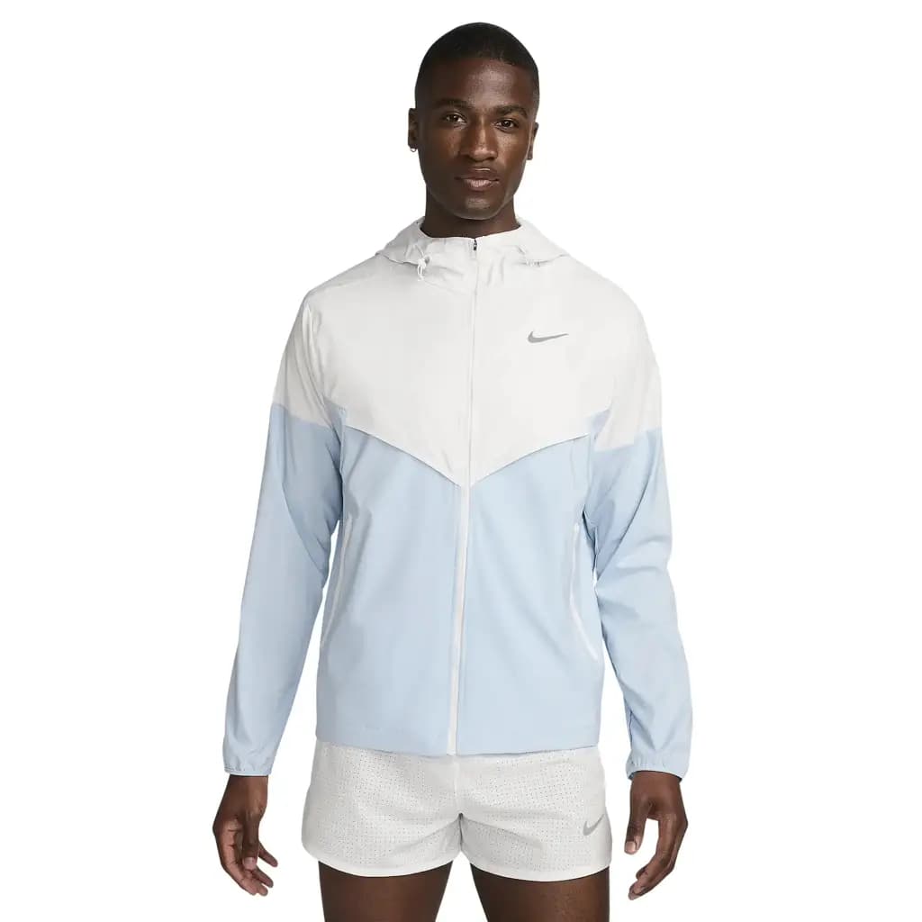 NIKE RUN REPEL UV WINDRUNNER - PLATINUM TINT/LT ARMORY BLUE