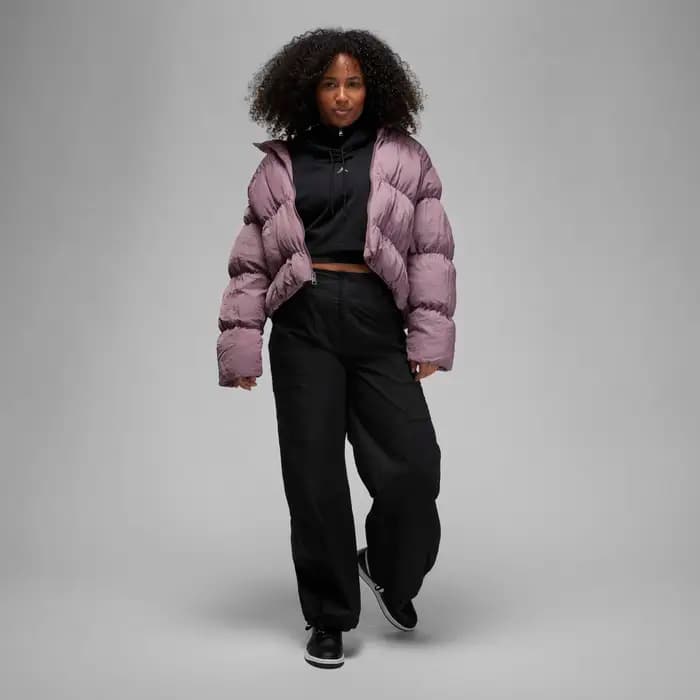 JORDAN W PUFFER JACKET - SKY J MAUVE