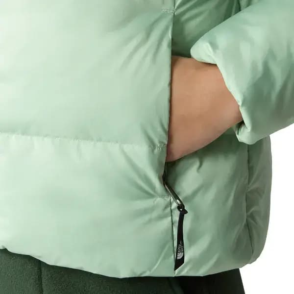 THE NORTH FACE W CROPPED SAIKURU - MISTY SAGE / TNF BLACK — (nf0a853mlgo)