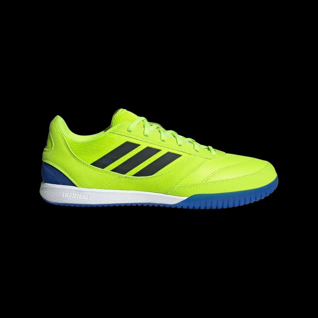 ADIDAS TOP SALA COMPETITION 2 INDOOR BOOTS - LUCID LEMON/CORE BLACK/ROYAL BLUE — (ih7685)
