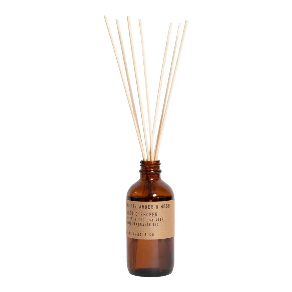 P.F. Candle Co. P.F. CANDLE CO NO.11 AMBER & MOSS 3.5 OZ REED DIFFUSER - BROWN — (rd11)