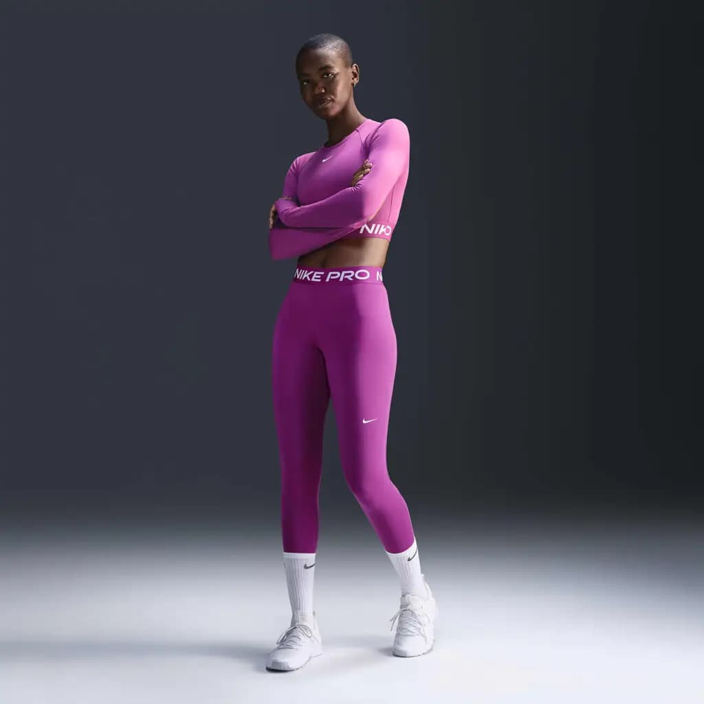 NIKE W NP 365 TIGHT - HOT FUCHSIA/WHT