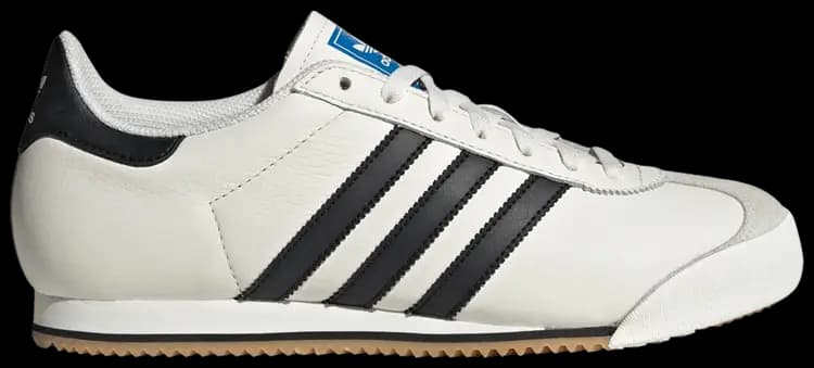 ADIDAS ORIGINALS K 74 TRAINERS - CORE WHITE/CORE BLACK/GUM 3