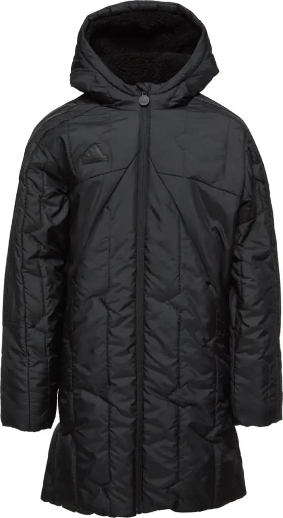 ADIDAS JUNIOR TIRO LONG BENCH COAT — (iv9509)