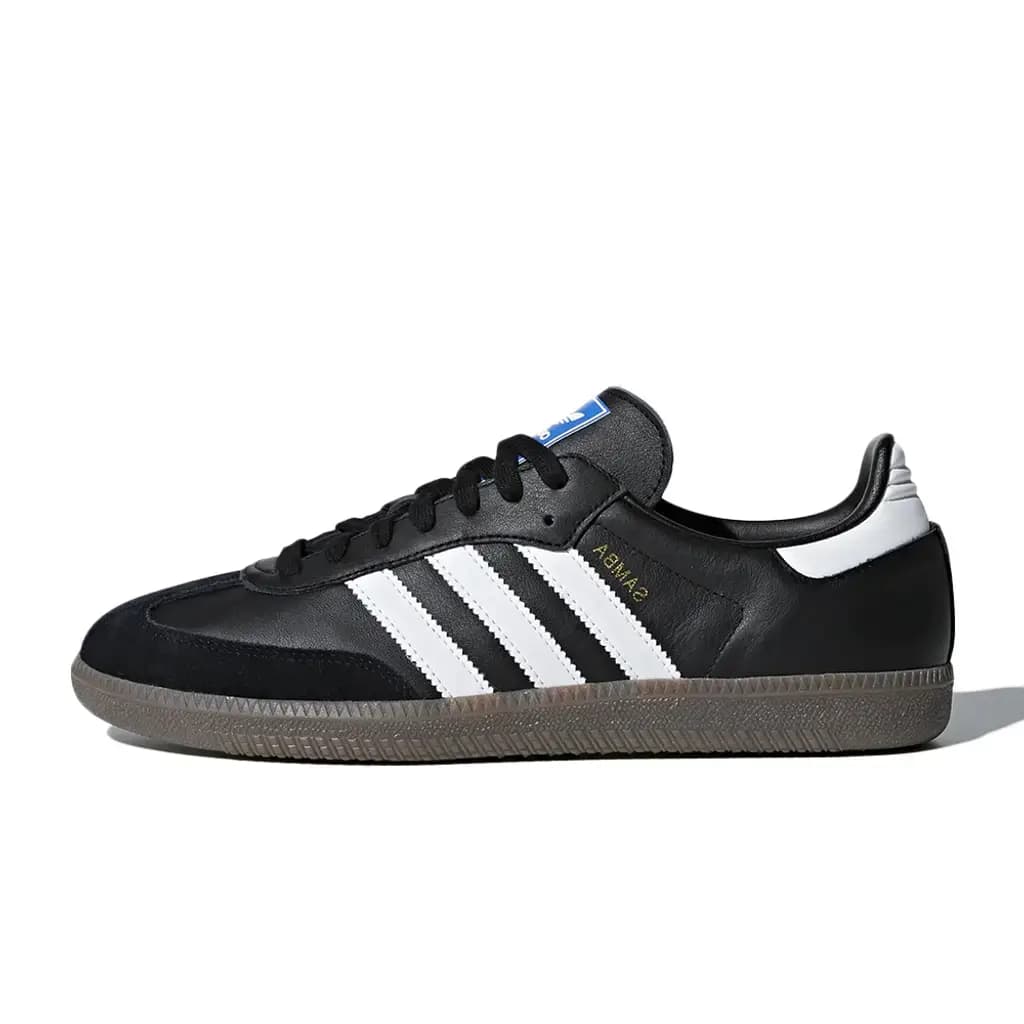 ADIDAS ORIGINALS SAMBA OG - CORE BLACK/FTWR WHITE/GUM5 — (b75807-w)