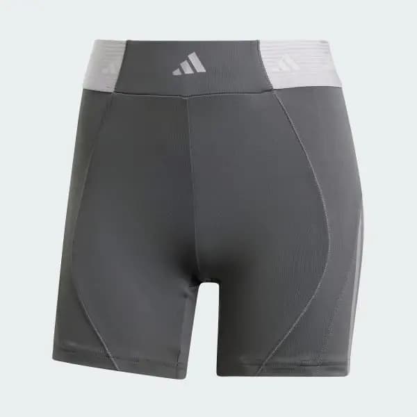 ADIDAS W HYGLM ELV SHORT - GRY SIX/GLRY GRY