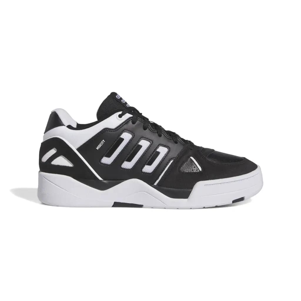 ADIDAS MIDCITY LOW - CORE BLACK/ WHITE/ CORE BLACK
