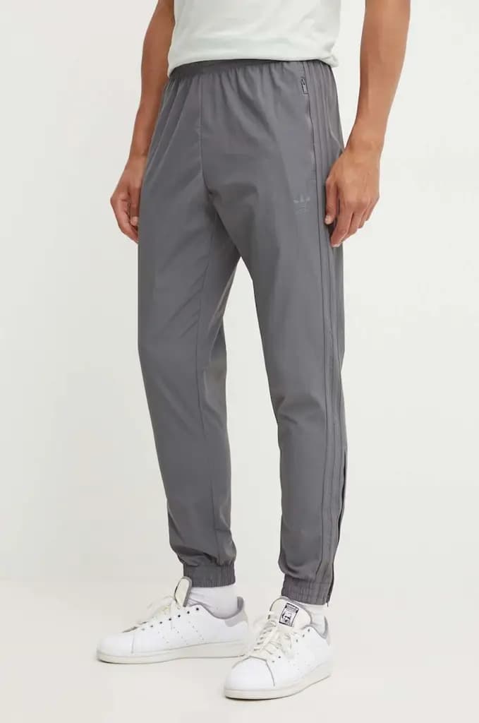 ADIDAS ORIGINALS WOVEN SUPERSTAR PANT - GREY