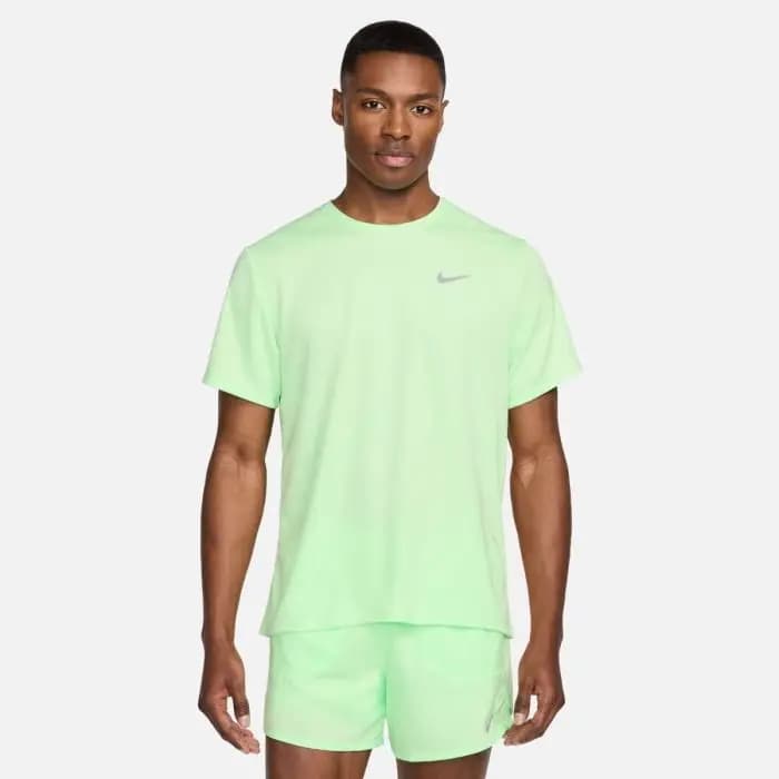 NIKE RUN DF MILER TEE - VAPOR GREEN