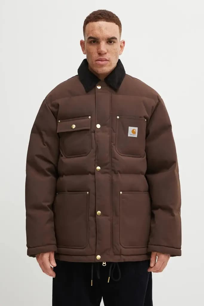 CARHARTT RAYLER JACKET - TOBACCO / BLACK