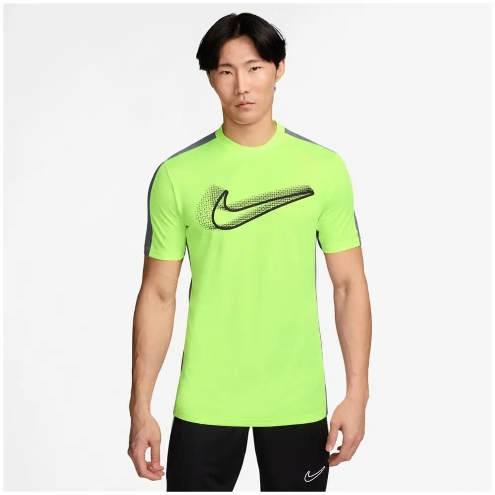 NIKE M NK ACD23 GX HBR TEE - VOLT/ANTHRACITE/BLACK