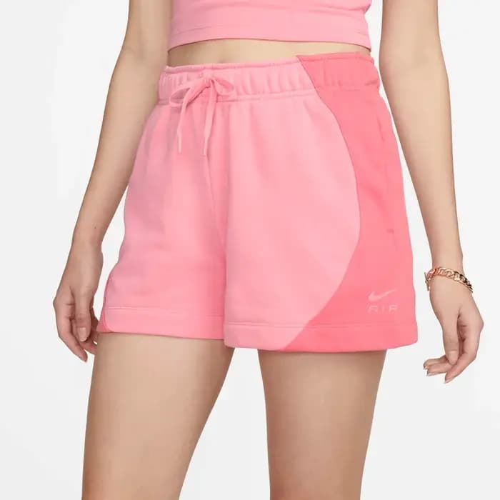 NIKE W NSW AIR WVN SHORT - CORAL CHALK — (dv8052-611)