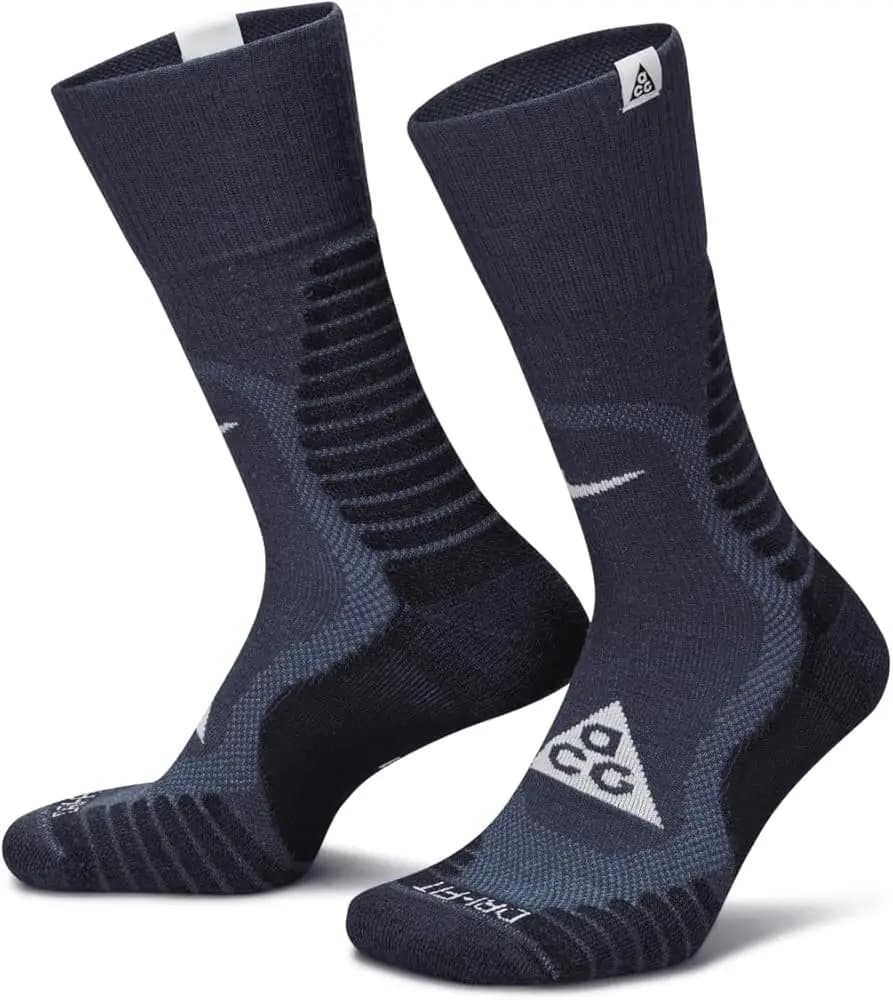 NIKE NK ACG OUTDOOR CUSH CREW SOCKS - GRIDIRON/BLACK