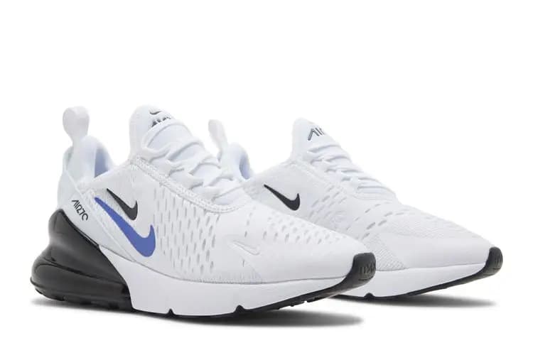 NIKE JNR AM270 - WHITE BLACK HYPER ROYAL