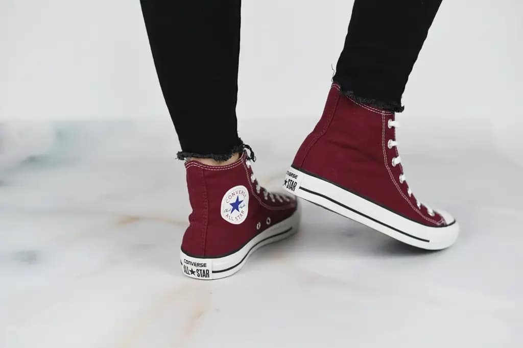 CONVERSE CTAS HI - Maroon/White