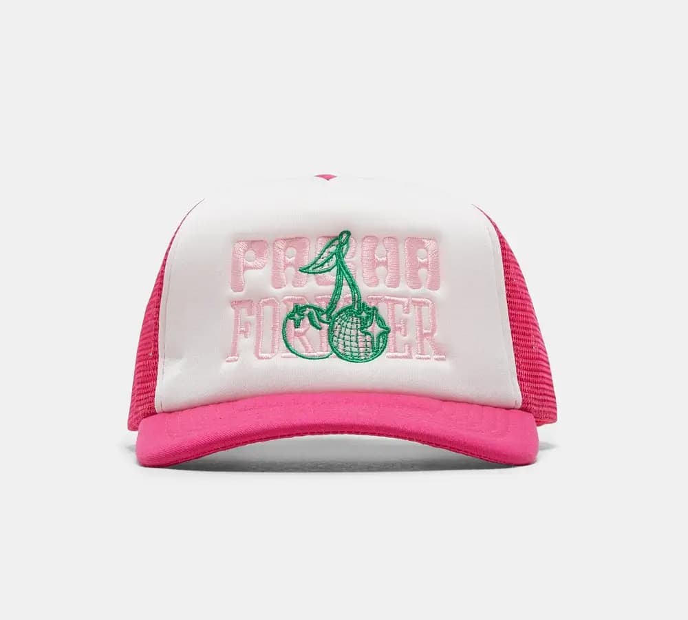 FOREVER CLUB FOREVER CAP - PINK/WHITE — (fvr2q124055-pnk)