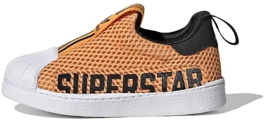 ADIDAS INFANT SUPERSTAR 360 X I ORARUS/CBLACK/FTWWHT — (GX3251)