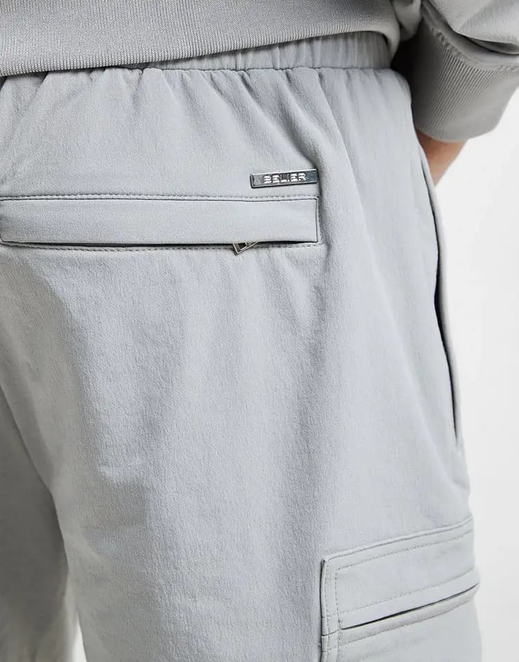 BELIER TRAVELER CARGO SHORT - GREY — (bb248-grey)