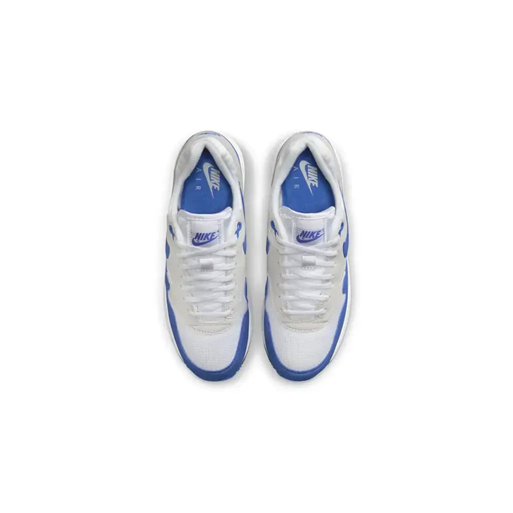 NIKE NIKE AIR MAX 1 '86 OG - WHITE/ROYAL BLUE-LT NEUTRAL GREY-BLACK — (do9844-101)