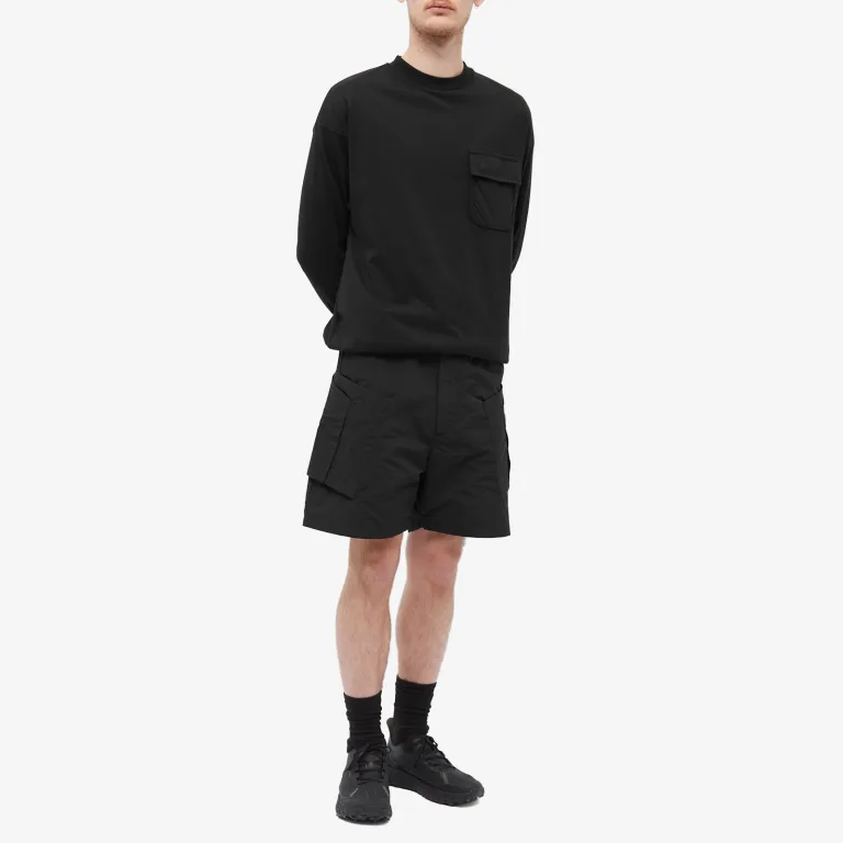 COMFY OUTDOOR GARMENTS HIDDEN  SHORTS - BLACK