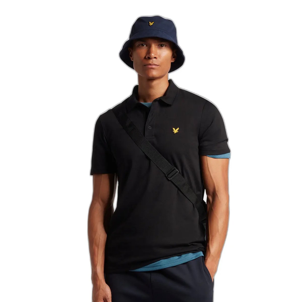 LYLE & SCOTT SPORT SS POLO - JET BLACK