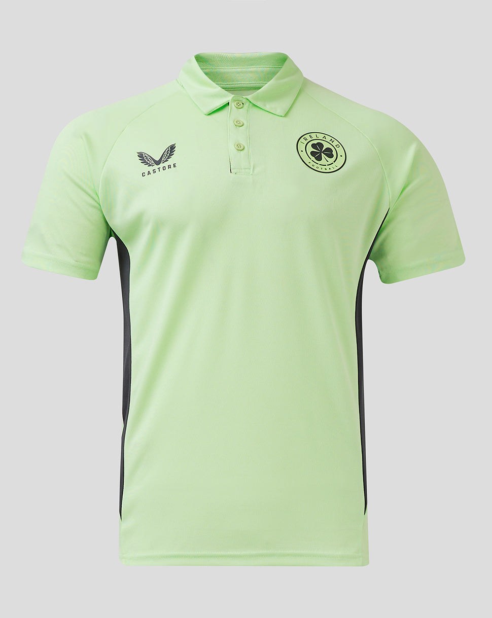 CASTORE FAI PRO PLAYERS PRESENTATION POLO - PATINA GREEN/EBONY