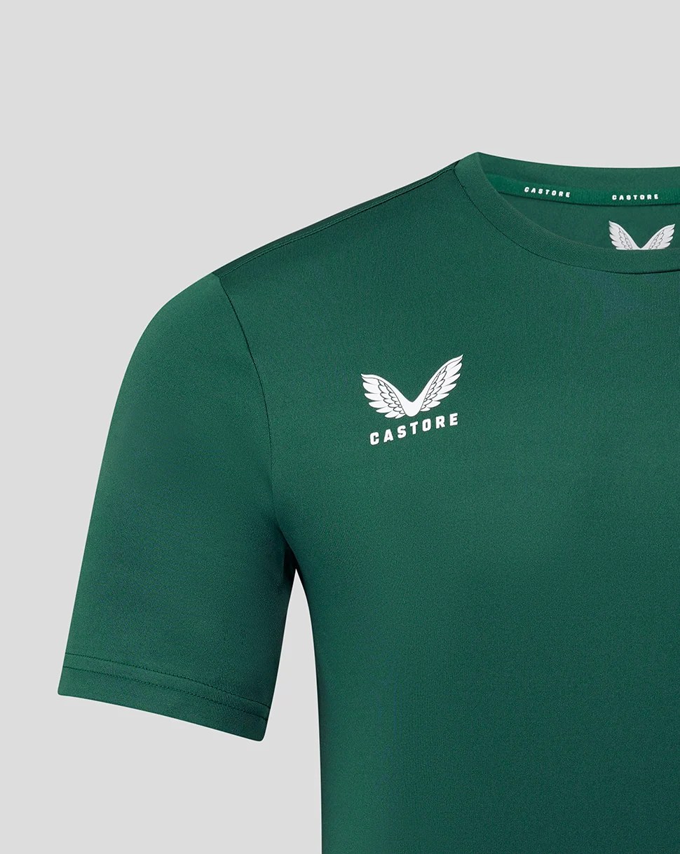 CASTORE FAI PLAYERS TRAVEL T-SHIRT - BOTANICAL GARDEN